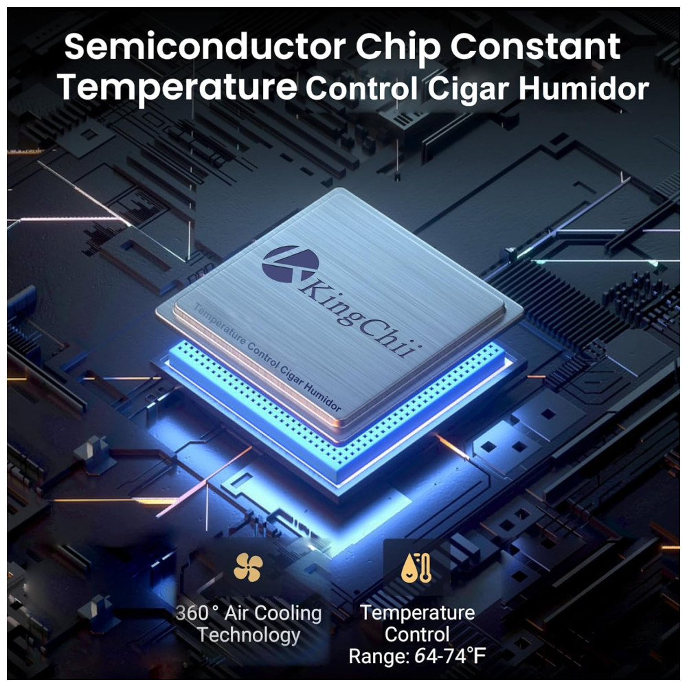 ectq4x1r9qrb0b_1 jpg - Umidor Elétrico KingChii de 48 Litros, Controle de Temperatura com Armário de Cedro Espanhol, Gaveta e Higrômetro Presente Ideal para Homens