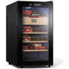 ectqv1lz9dmc0b_0 jpg - Umidor para Charutos Elétrico 48L com Controle de Temperatura, Higrômetro Digital e Gabinete Refrigerador, 110V, NEEDONE NO 48BT, Preto