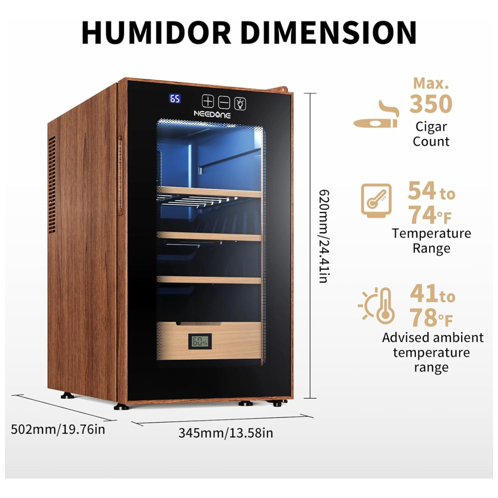 ectqzzy68yqc0b_8 jpg - Umidificador de charuto elétrico 48L com controle de temperatura e umidade. Armário termostático para armazenamento ideal. NEEDONE