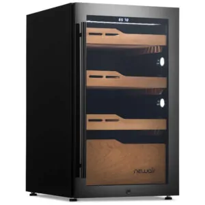 ectqt8qwtrk80b_0 jpg - Humidor Eletrônico para Charutos NewAir 840 Capacidade em Preto, 117L com Sistema de Umidificação Embutido e Função de Aquecimento e Refrigeração