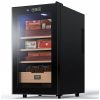 Humidor Eletrônico NEEDONE 48L Gabinete para 350 Charutos com Cedro Espanhol e Higrômetro 240V