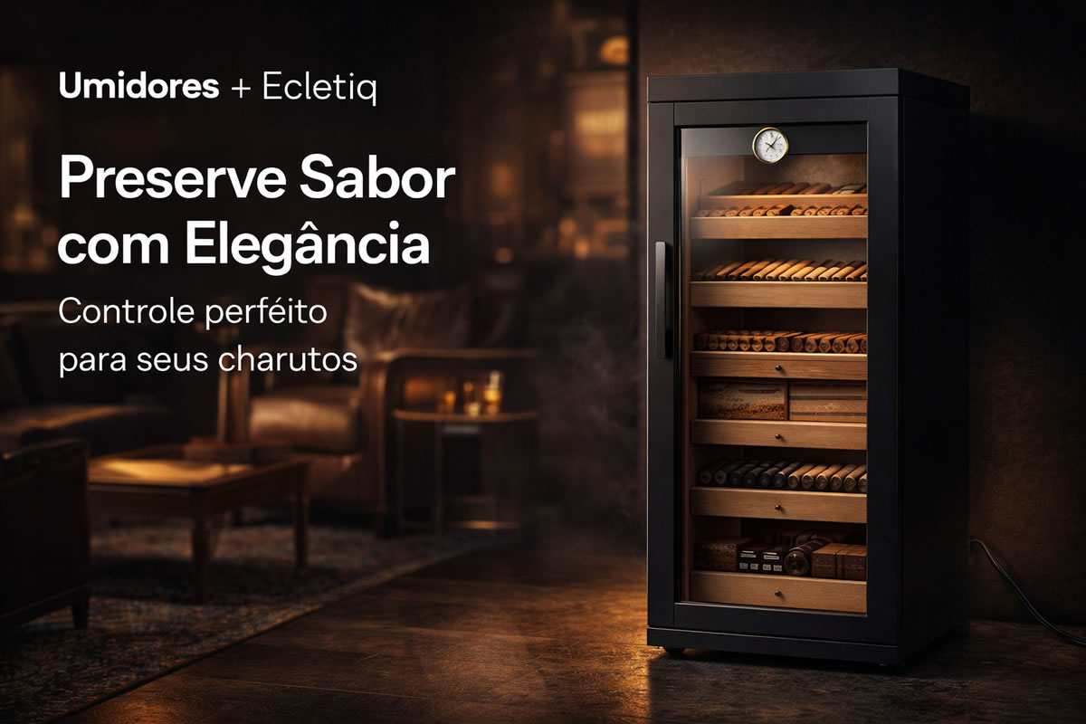 Umidores de Charutos: Preservação e Elegância para Colecionadores