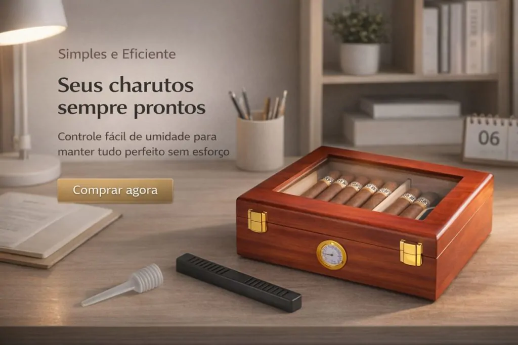 Umidores de Charutos: Preservação e Elegância para Colecionadores