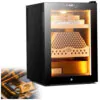 Humidor Elétrico 50L para Charutos Generic Preto Termoelétrico com Controle de Temperatura e Umidade 110V