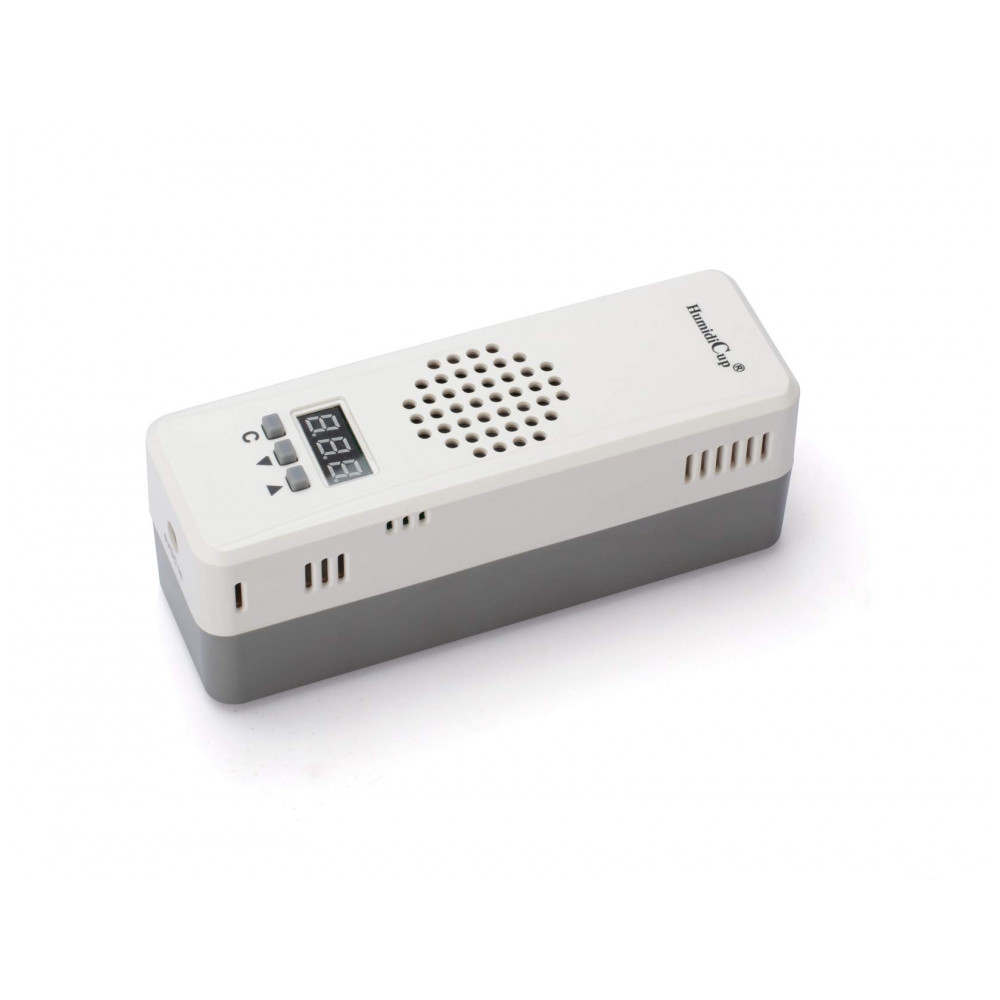 Umidificador Eletrônico HumidiCup S1 Branco Cinza Controle Automático 5V
