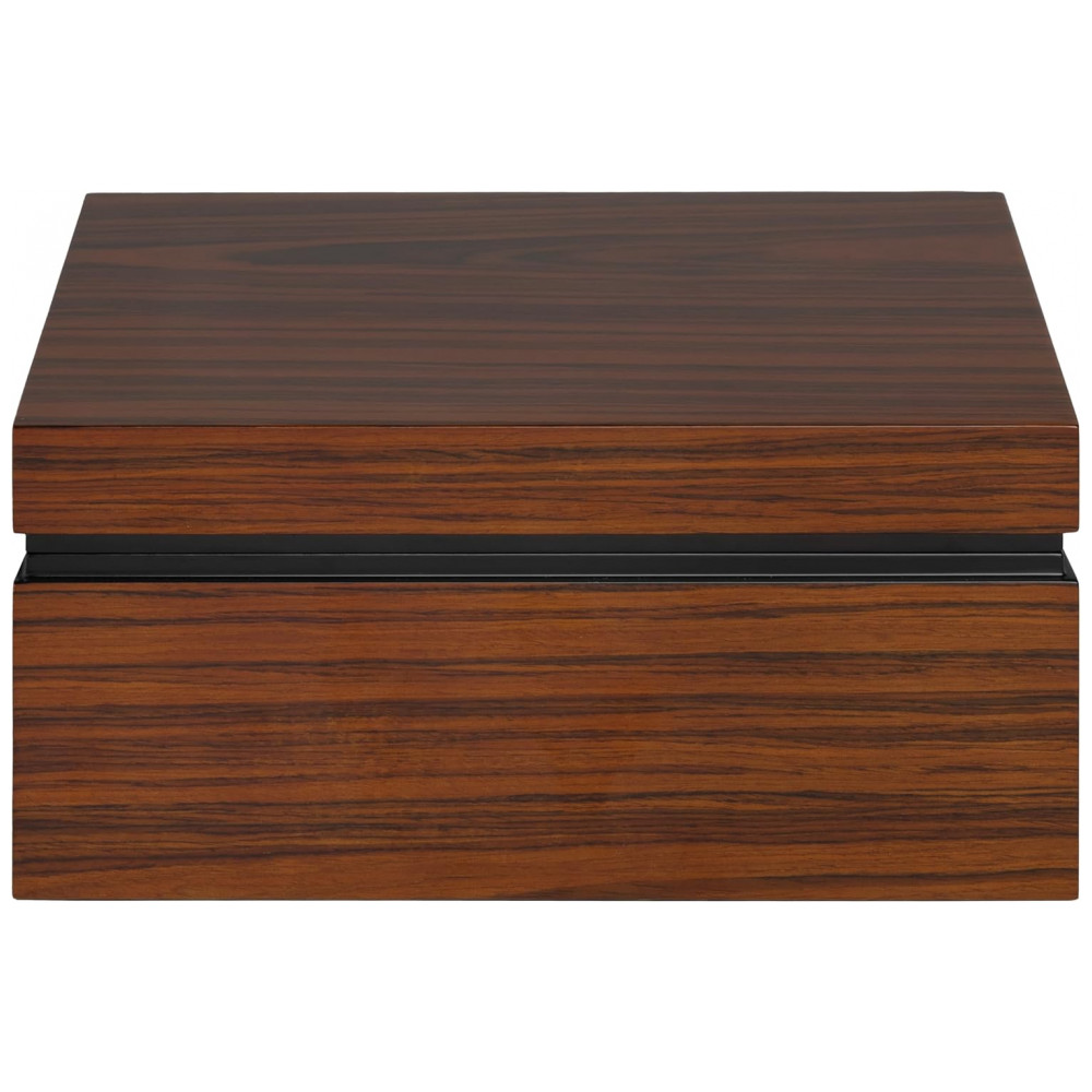 Humidor Desktop Dane Médio Madeira Rosewood Capacidade 56 100 Charutos Cedro Espanhol