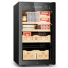 Humidor Elétrico Mirfee Preto 65L Sistema de Controle de Temperatura e Umidade 110V