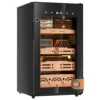 Humidor Elétrico FANKAI Preto Para 600 Charutos com Sistema de Controle de Temperatura e Umidade 75L 110V