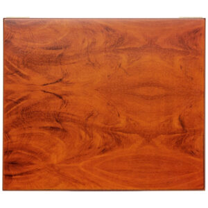 Humidor Orleans Group Marrom Capacidade 40 Charutos Acabamento Burl com Umidificador