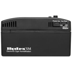 Umidificador Eletrônico para Charutos Hydra SM Preto com Display LED e Regulagem Automática 12V