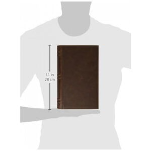 Humidor Portátil Prestige Import Group Marrom The Novelist Design Livro até 10 Charutos
