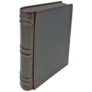 Humidor Portátil Prestige Import Group Marrom The Novelist Design Livro até 10 Charutos