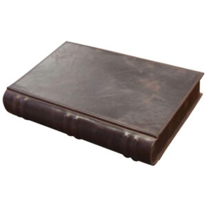 Humidor Portátil Prestige Import Group Marrom The Novelist Design Livro até 10 Charutos