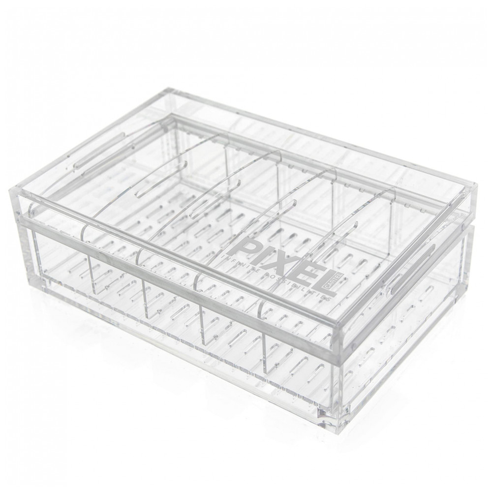 Humidor Acrílico RAW Transparente Para Charutos com Capacidade 50 a 70 Unidades