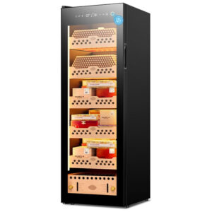Humidor Elétrico 138L Generic Preto com Resfriamento e Aquecimento 1000 Charutos 110V
