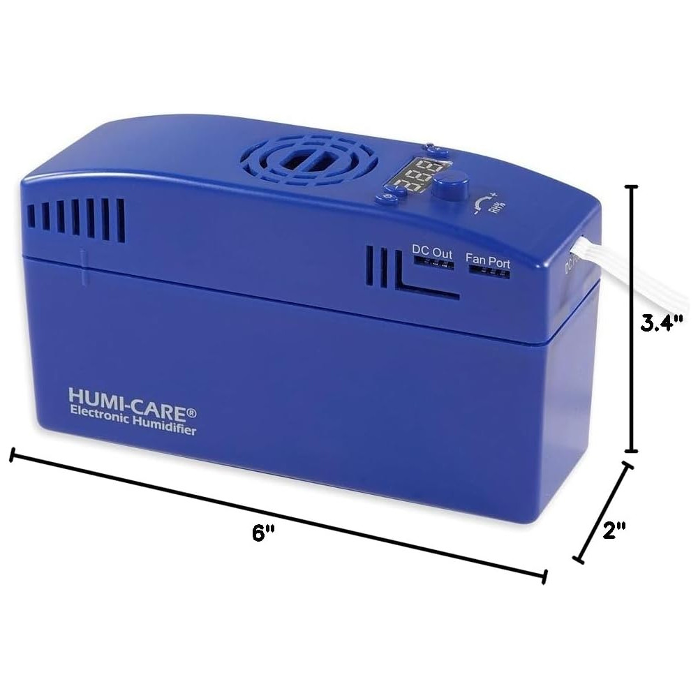 Umidificador Eletrônico Humi care Multicolor 200 300 Charutos Capacidade 226 L 110V