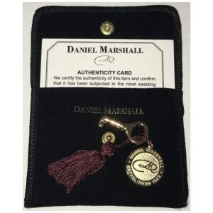 Humidor para Charutos Daniel Marshall 125 Unidades Madeira Burl com Bandeja Removível