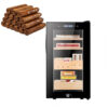 Humidor de Charutos Elétrico Koyike 46L com 200 Lugares Temperatura e Umidade Controladas