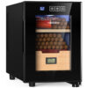 Humidor Elétrico NEEDONE 100 Charutos Madeira Cedro Espanhol com Sistema de Controle de Temperatura 110V