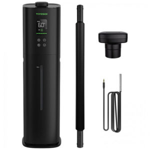 Umidificador Inteligente VIVOSUN AeroStream H09 Preto WiFi com Sonda de Temperatura 9L 110V