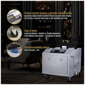 Humidificador Ultrassônico Your Elegant Bar EB 03C Branco 700 4000 Cu Ft 110V