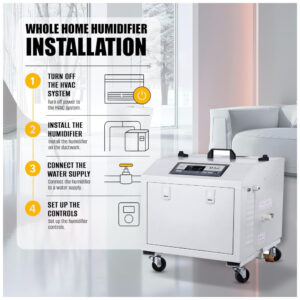 Humidificador Ultrassônico Your Elegant Bar EB 03C Branco 700 4000 Cu Ft 110V