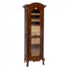 Humidor Armário Quality Importers Humidor Supreme Antique Tower 3000 Charutos Porta de Vidro Cedro Espanhol 183 cm