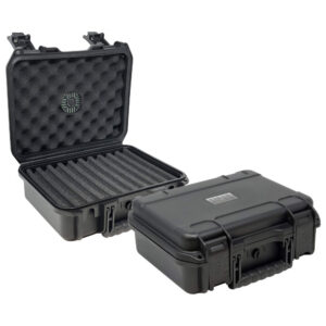 Umidor para Charutos Prestige Import Group Preto Resistente à Água para Viagem com 40 Compartimentos