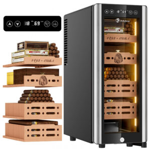 Adega Humidificadora Elétrica LIHTUN 35L com Controle Digital de Temperatura e Umidade 110V