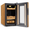 Humidor Elétrico Velieta 25L Marrom com Controle Digital de Temperatura e Umidade 115V