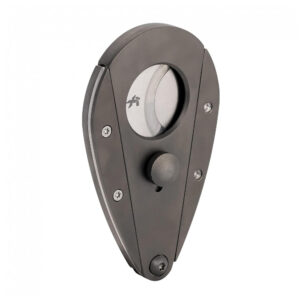 Cortador de Charuto Xikar Xi3 Preto Design Guilhotina Dupla Aço Inoxidável 440C