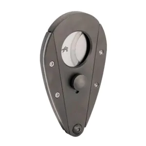 Cortador de Charuto Xikar Xi3 Preto Design Guilhotina Dupla Aço Inoxidável 440C